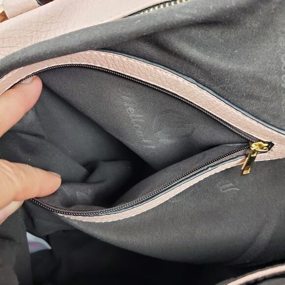 Mellow World Vegan Sam Satchel Bag Misty Rose - Picture 12 of 12